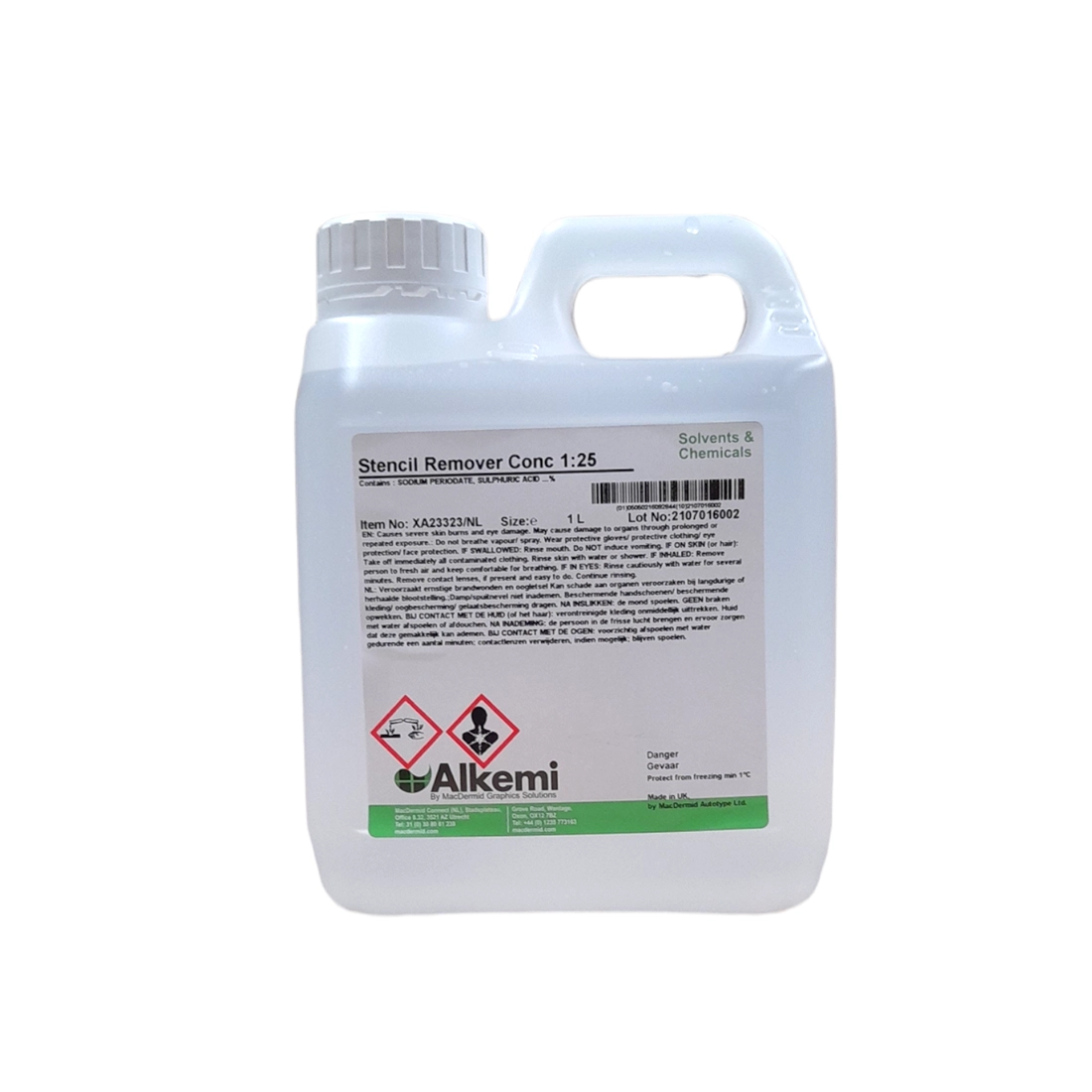 stencil remover 1l